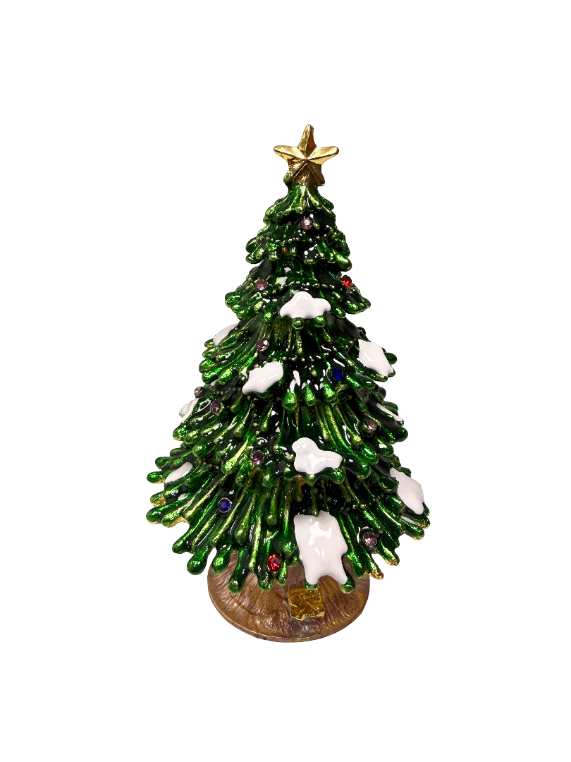 სვაროვსკის დეკორატიული ნაძვის ხე ზარდახშა