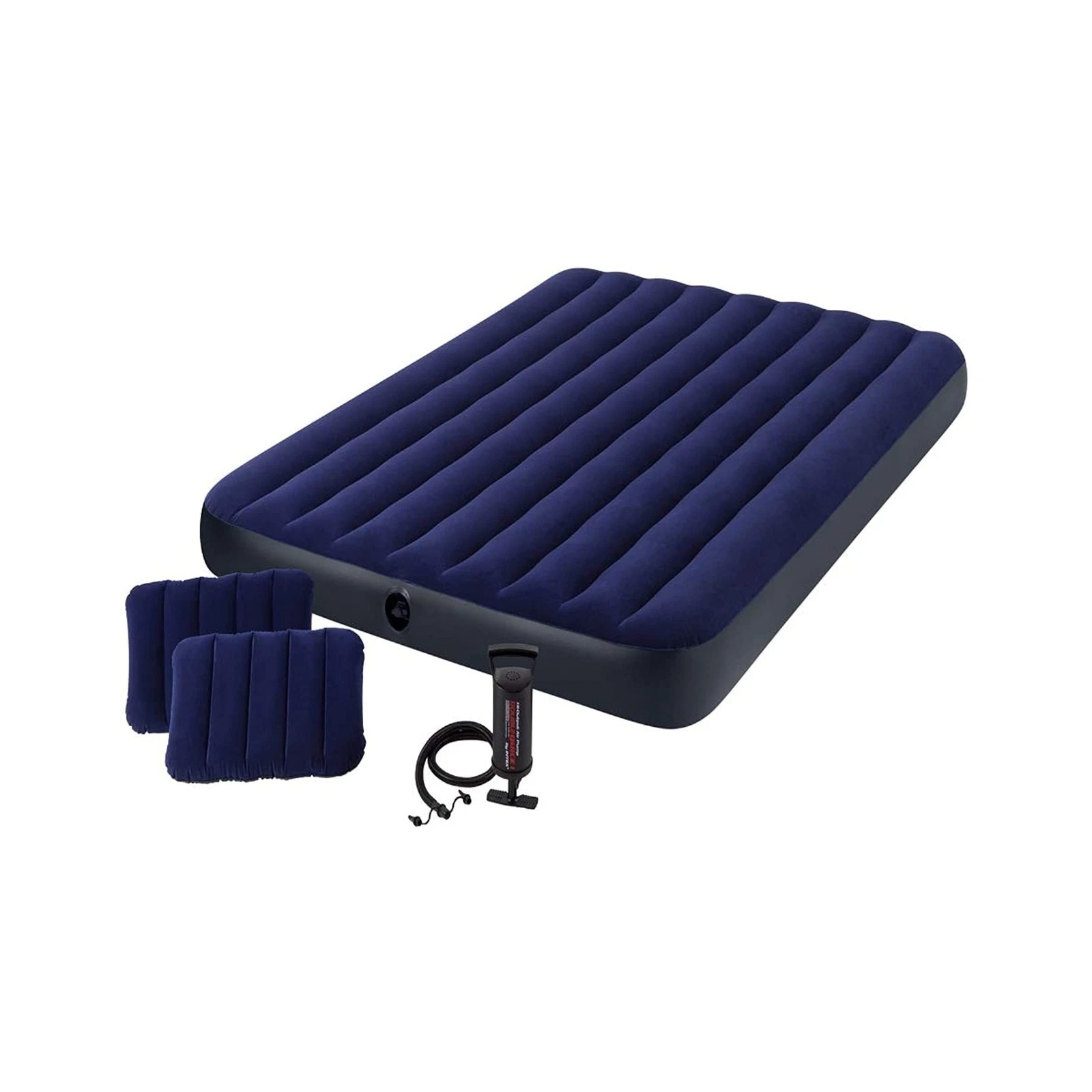 152×203×25 cm inflatable mattress with pump and pillows INTEX 64765