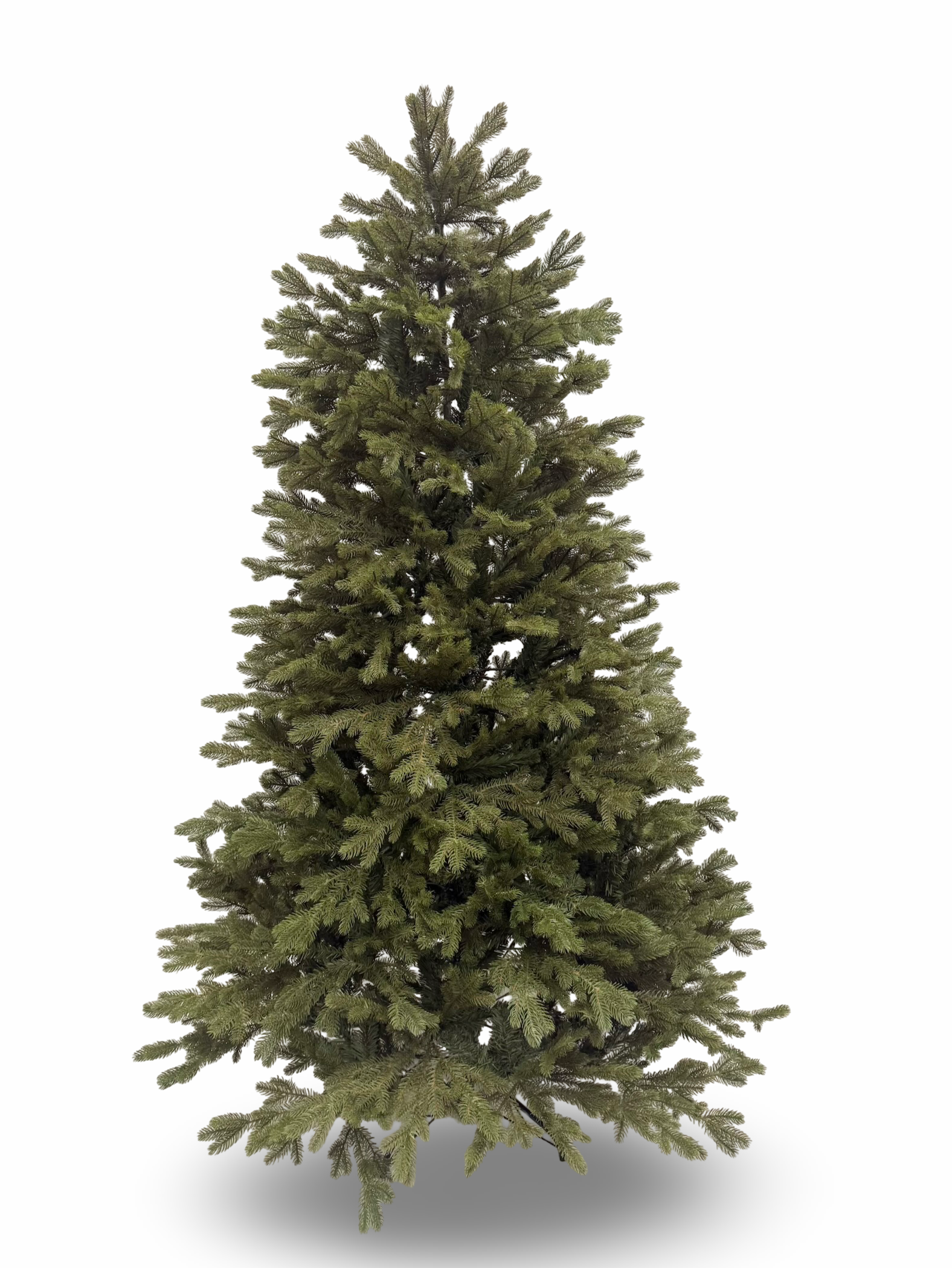 270სმ მწვანე ნაძვის ხე სილიკონის ტოტებით