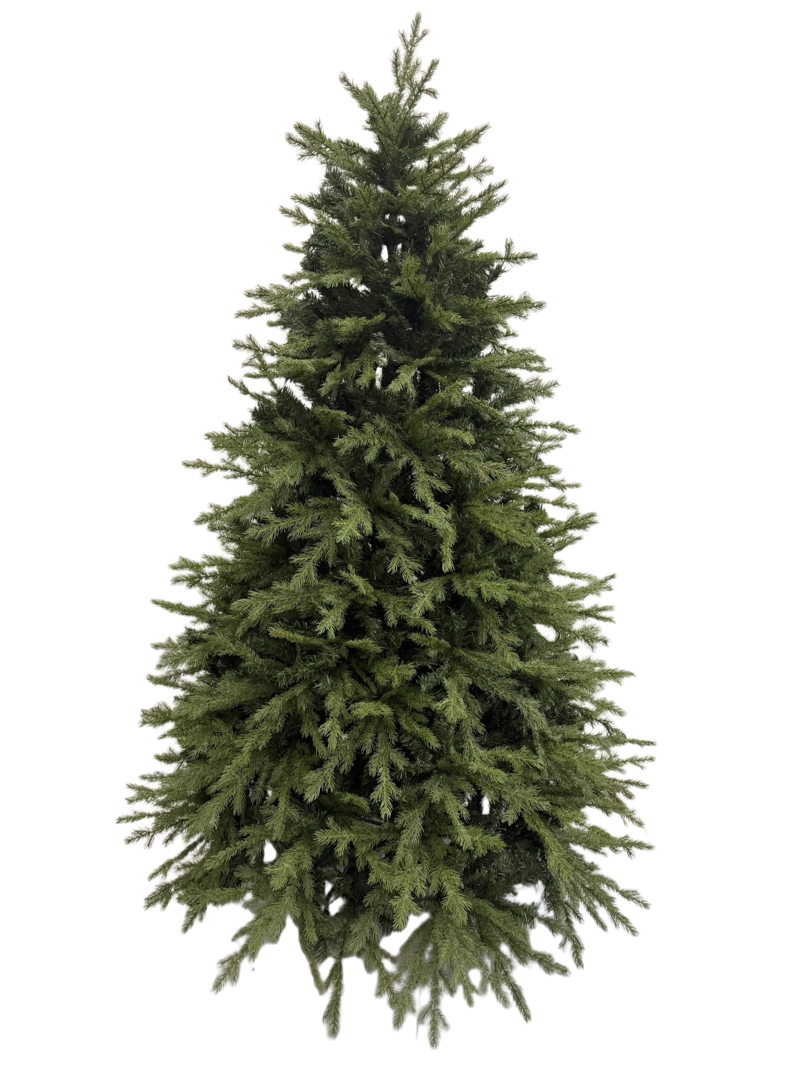 270სმ მწვანე ნაძვის ხე სილიკონის ტოტებით