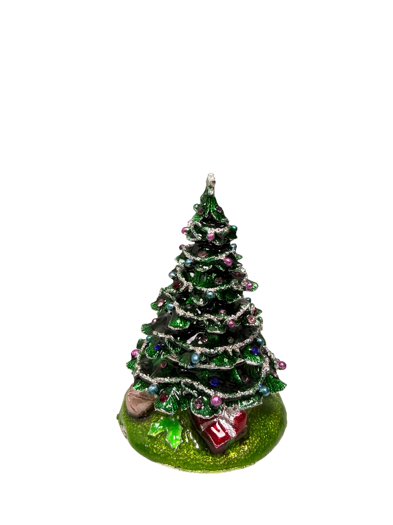 სვაროვსკის დეკორატიული ნაძვის ხე ზარდახშა