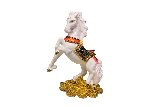 სვაროვსკის დეკორატიული ცხენი ზარდახშა